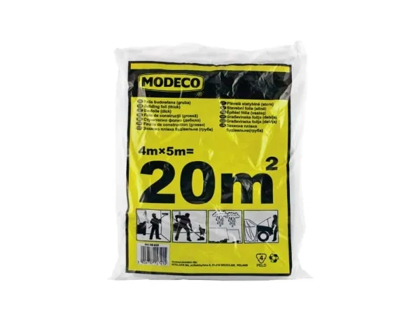 Male-/beskyttelsesfolie Modeco medium 4 x 5 m (MN-05-630)