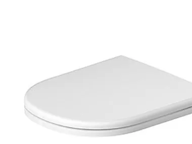 Duravit D-code toiletsæde - med softclose, sædet er aftageligt