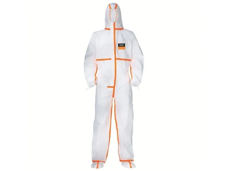 Uvex 89094, Oransje, Hvit, M, Polypropylen (PP)