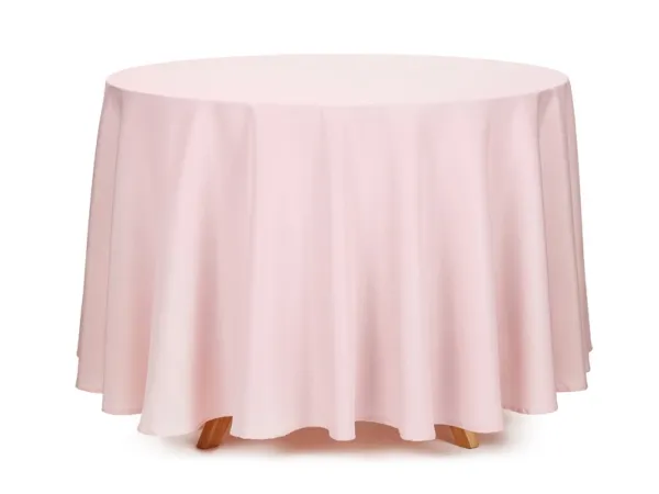 PartyDeco OBRO1-081BR, Rund, Rosa, Bordduk, Innendørs, 230 x 230 cm, 1 stykker