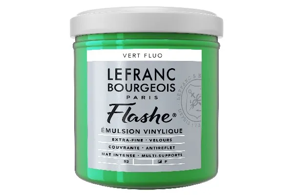 Flashe Acrylic 125 ml fluorescerende grønn 565