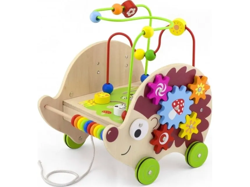 Treklar pinnsvin med ulike oppgaver 4-i-1 VIGA TOYS