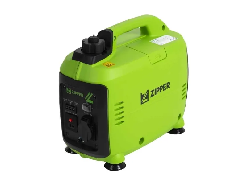 Zipper ZI-STE1000INV, 800 W, 230 V, 1,55 l, Bensin, Manuell, 12 V