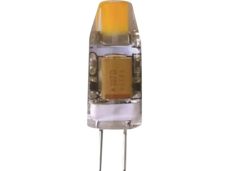 Megaman MM49162 LED (RGB)-pære EEK G (A - G) G4 stiftsokkel 1,2 W = 11 W varm hvit (Ø x H) 9,00 mm x 30 mm kan ikke dimmes 1 stk