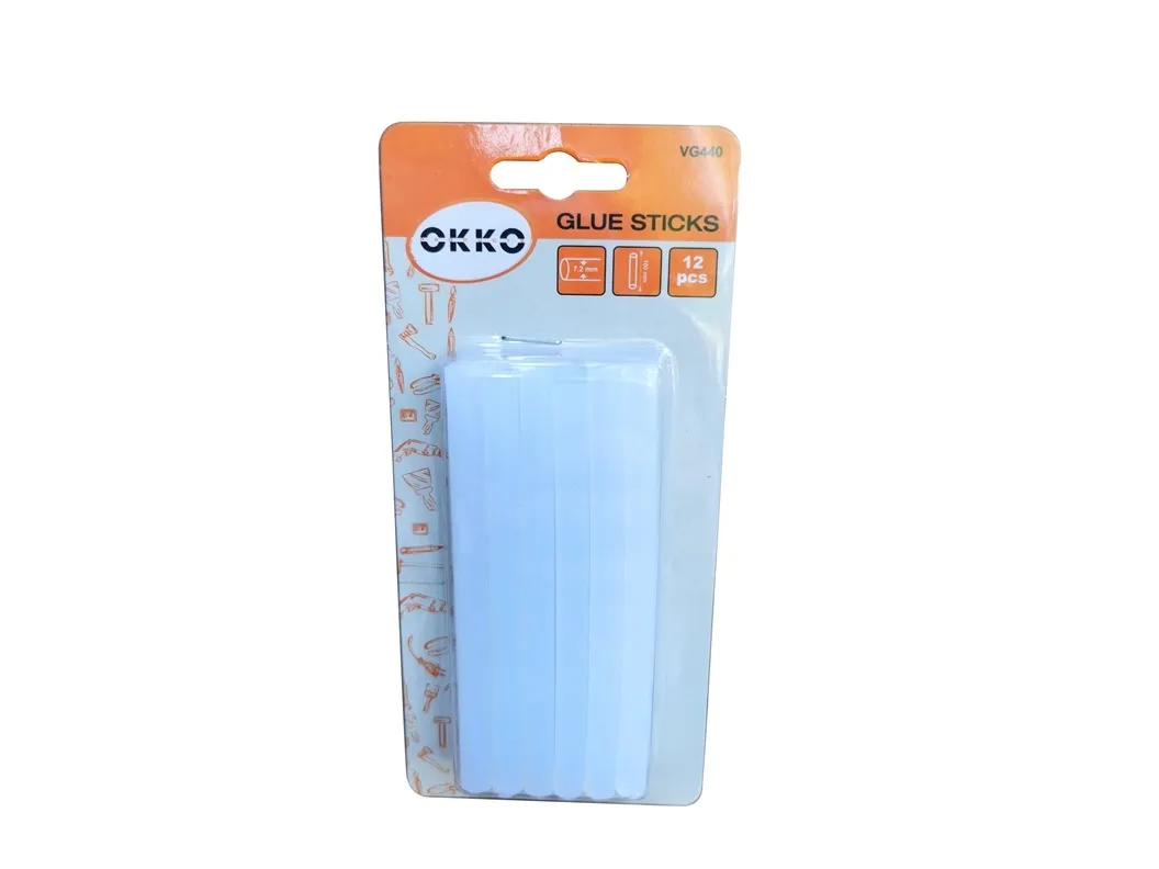Milwaukee limstifter 7,2 mm x 100 mm transparent 12 stk.