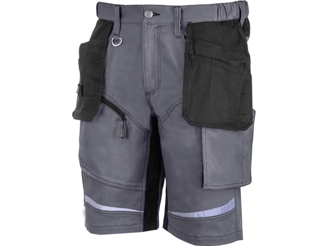 Lahti Pro shorts, korte grå og svarte shorts, l, CE, Lahti