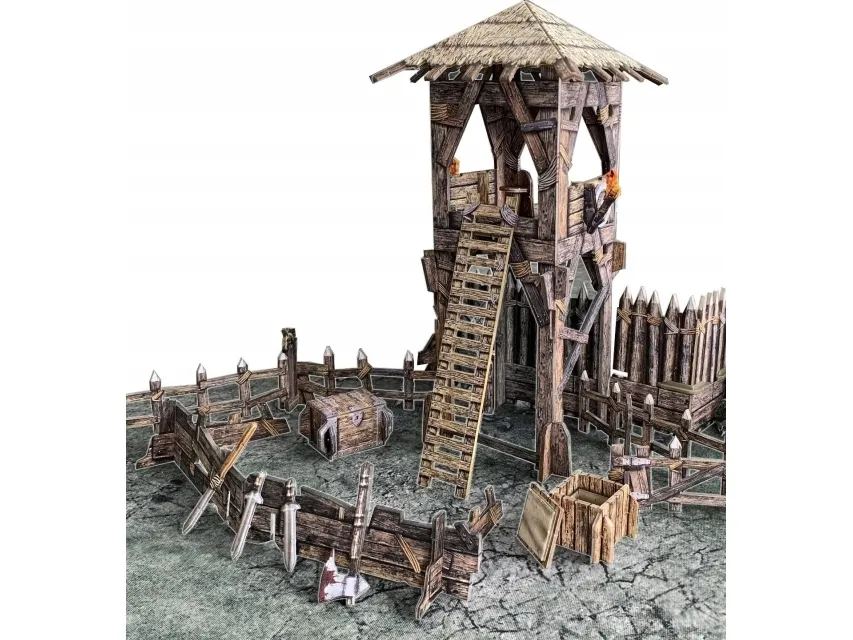 BattleSystems Lookout Tower byggesett