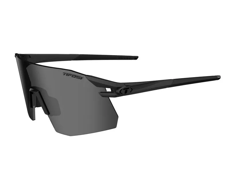 TIFOSI MOAB XC blackout sykkelbriller (3 glass) Smoke 15%, AC Red 39%, Clear 90% (NY 2026)