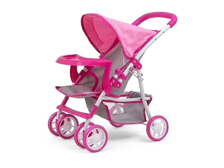 Milly Mally Kate dukkevogn, rosa