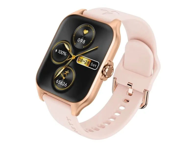 Garett GRC Activity 2 Smart Watch, rosegull veske med rosa stropp