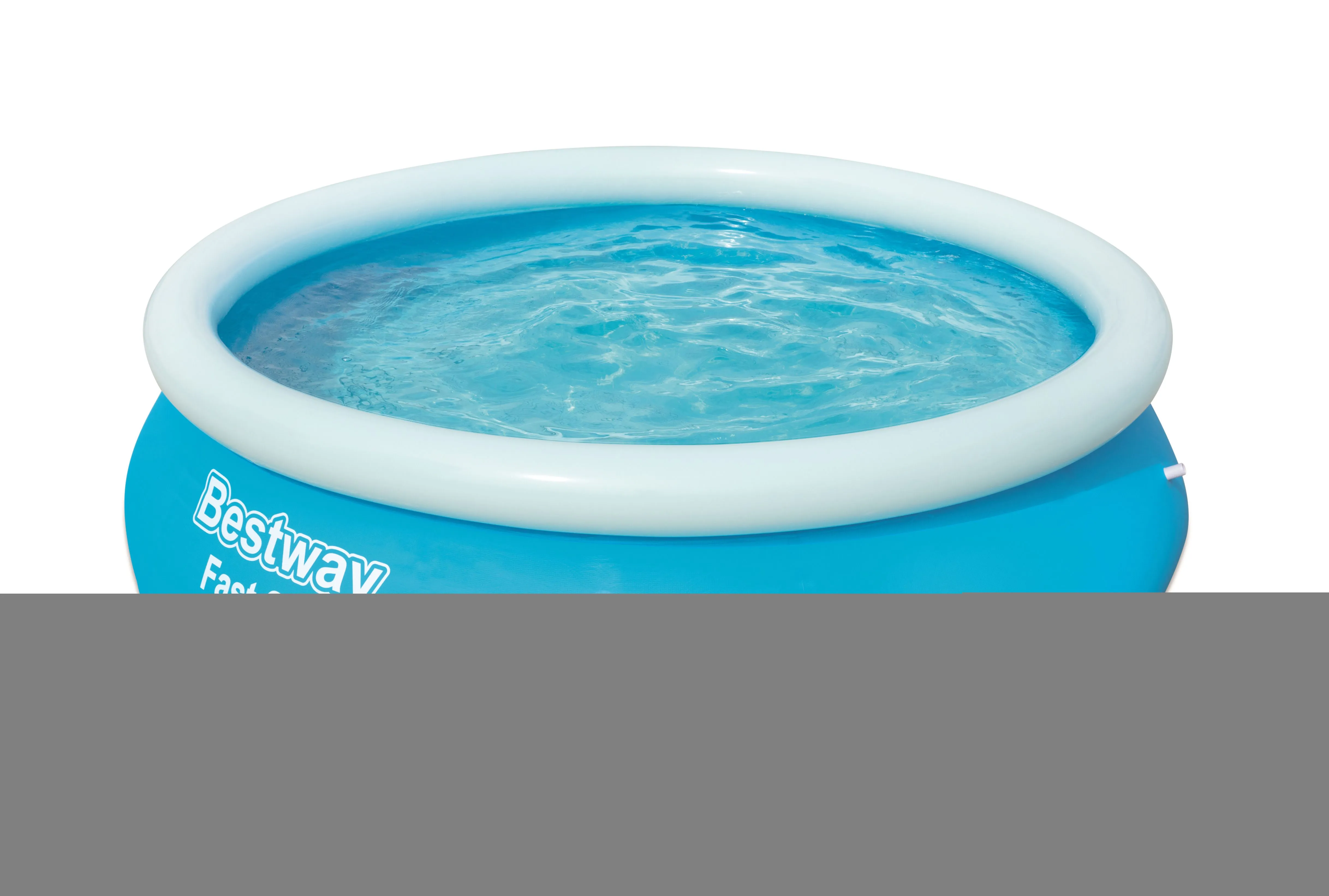 Bestway Fast Set 57266, 3638 l, Oppblåsbart basseng, Blå, 8,31 kg