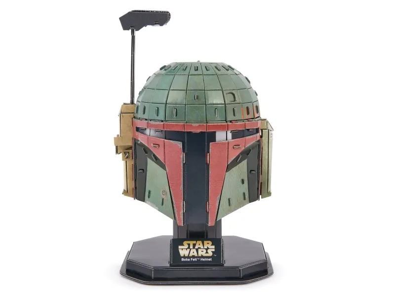 4D Build FDP FAP SW Boba Fett Helmet GML, Byggesett, 12 år, 93 stykker, 381,017 g