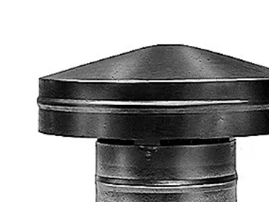 Ventilationshætte KH 125 - afkast . indtag
