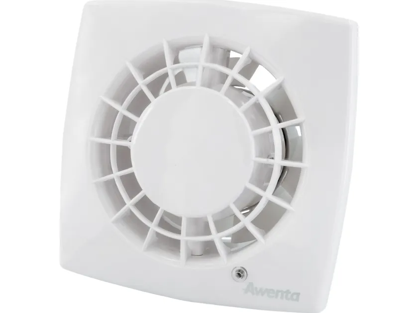 Awenta baderomsvifte Vega fi100 105m3/h 10W med tidsbryter hvit WGB100T