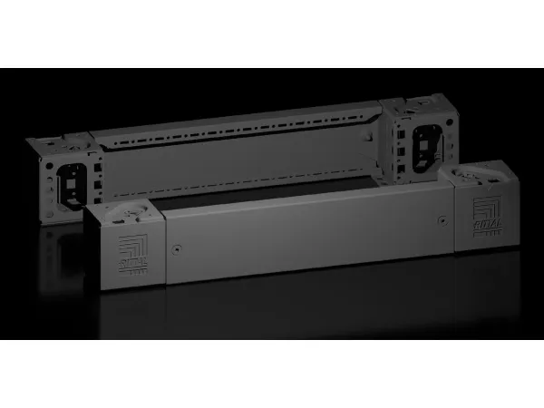 Rittal VX 8660.002, Hjørnestykke, Sort, Stål, 100 mm, 4,22 kg, 2 stykker