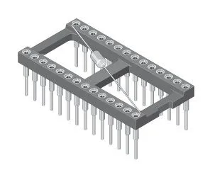 MPE-Garry 001-4-024-6-B1STF-XT0, Pin-kontakt, Svart, Metallisk, Kopper, 260 °C, Rett, Hunkjønn