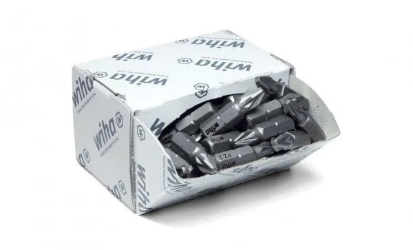 Wiha bits 25 mm, 1/4, TORX® T20, 50 stk. i æske