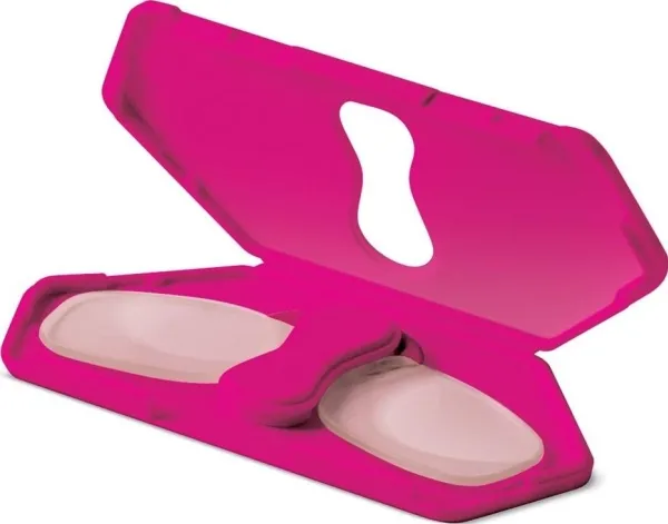 Forstørrelsesglass (lese-lupe) rosa