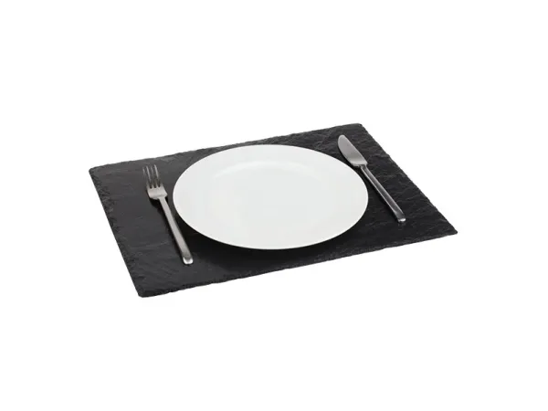 Serveringsplade 45x30 cm Naturskifer,stk