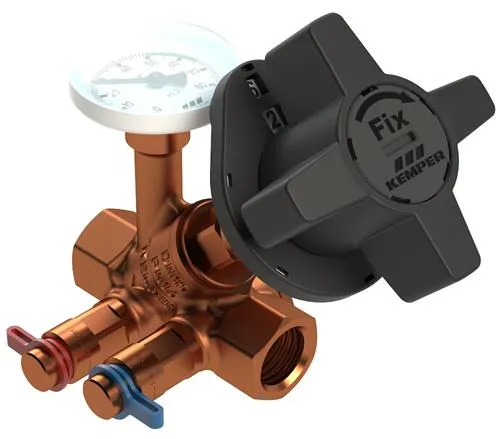 Sirkulasjonsventil Multi Fix+ m/nippel 1''