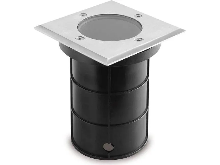 GTV innfeltspot/markspot Alfa-K GU10 inox (ON-ALFAKGU10-06)