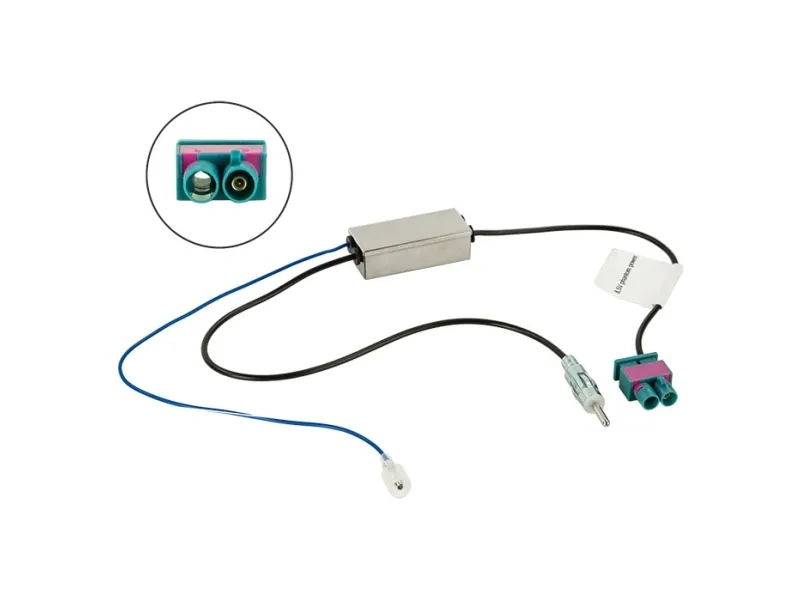 Antenneadapter Fakra(m) > DIN(m) 8.5V phantom