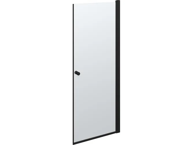 Dansani A81-03 brusedør 200 x 77-79 cm sort/klart glas