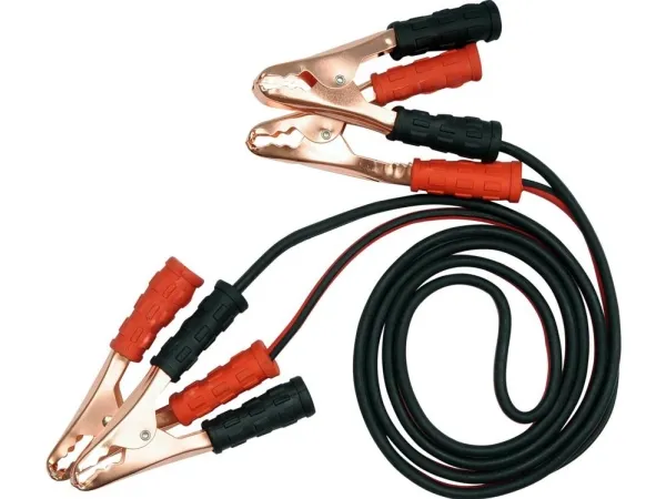Yato YT-83151, Krokodilleklemme, Sort, Kobber, Rød, Automatisk, Kopper, Gummi, 2,5 m