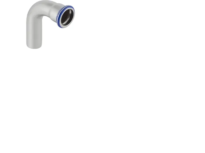 GEBERIT Bøjning 90 grader rustfri 108 mm muffe / nippel mapress