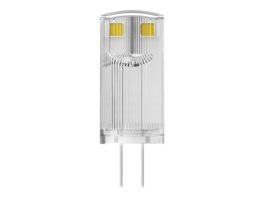 OSRAM PIN 10 - LED - form: T12 - G4 - 0.9 W (ekvivalent 10 W) - klasse F - varmt hvitt lys - 2700 K