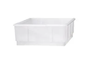 Plastkasse CB 13 ltr L42xB32xH12.5cm HDPE Hvid,stk