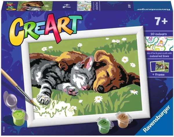 Delione „Ravensburger Paint“ – „Numbers Sleeping Friends“