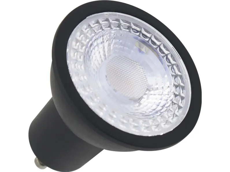 NORDTRONIC lyskilde LED GU10 5W 927 sort