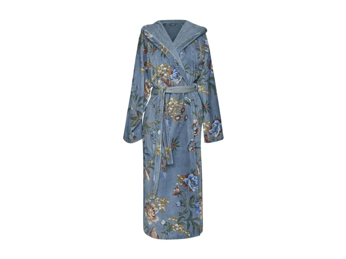 PIP Studio Studio Bathrobe Secret Garden Blue M