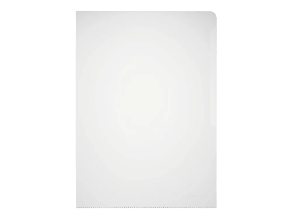 DURABLE Standard - L-formet mappe - for dokumenter - for A4 (210 x 297 mm) - krystallklar (en pakke 100)
