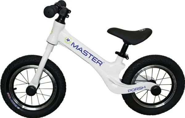 Løpesykkel Master Porsh White