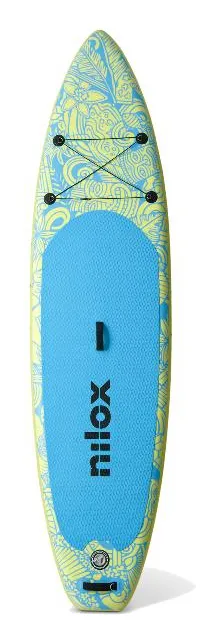 Nilox Waikiki, Ståpadlebrett (SUP), Rocker, Blå, Grønn, 2740 mm, 3 kg, 840 mm