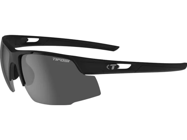 TIFOSI CENTUS sportsbriller matt svart (1 glass Smoke, 15,4% lysgjennomslipp) (NY)