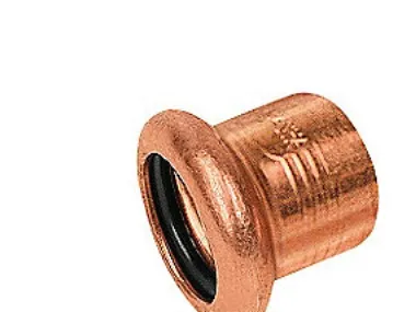 slutmuffe 18 mm - Cu press. M og V bakker