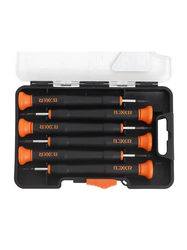 Boxer 6-piece Torx precision screwdriver set