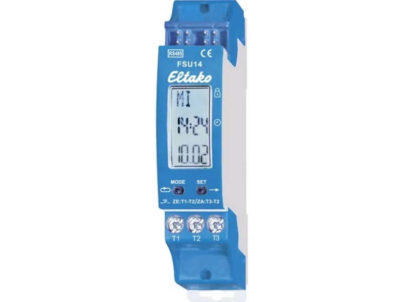 ELTAKO FSU14 RS485 8-kanals DIN-skinne-aktor (30014015)