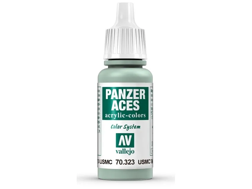 Vallejo 70.323, 17 ml, Grønn, Matte, Flaske