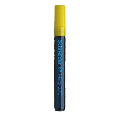 Schneider skriveredskaper Maxx 270, Gul, Blå, 1 farger, prosjektilspisser, rund, 1 mm