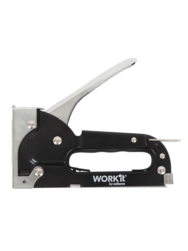 Millarco Metal Staple Gun with Lockable Grip