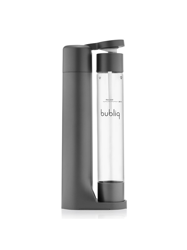 Bubliq Brusmaskin - Grå - inkl. CO²-flaske.
