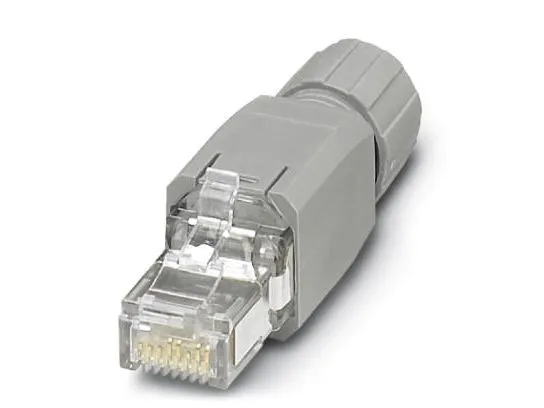 Phoenix VS-08-RJ45-5-Q/IP20, RJ-45, Hvit, Polyamid, Cat5, Nikkel/gull, IP20