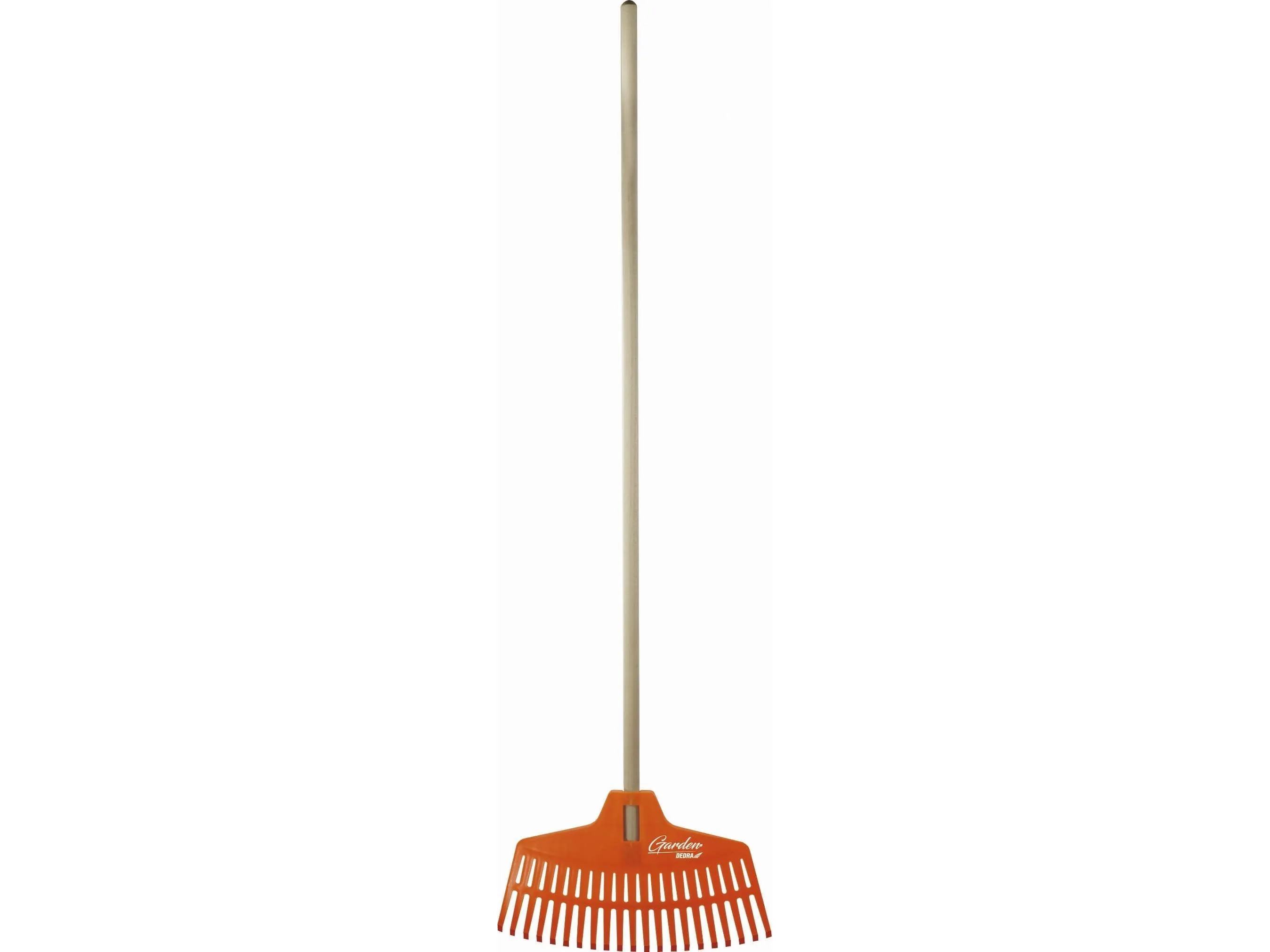 Dedra rive med treskaft, pvc, 134 cm, Ø 22