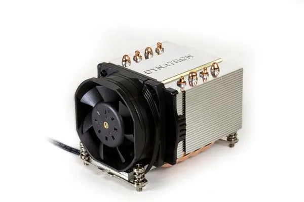 Dynatron A24, Kjøler, 6 cm, 1500 RPM, 7000 RPM, Svart, Sølv