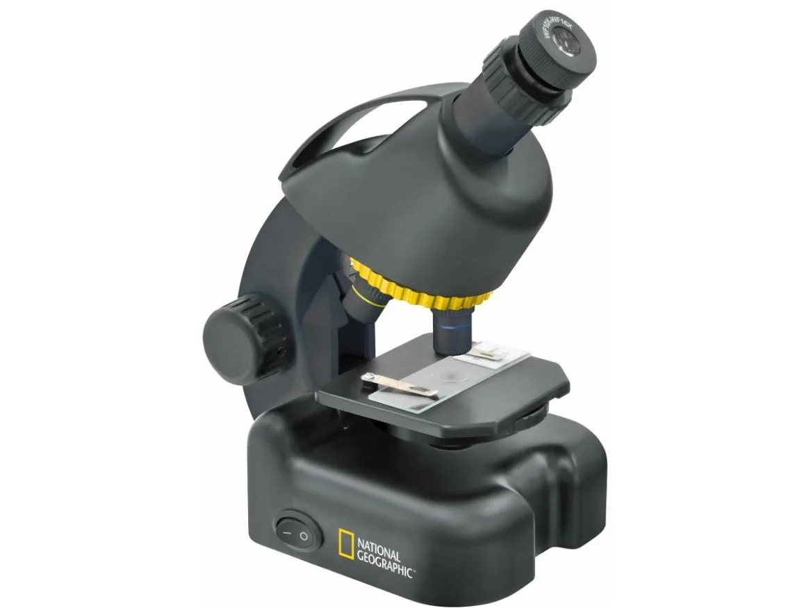 Bresser Optics National Geographic 40-640x, Optisk, Sort, 640x, 40x, 160 mm, 220 mm