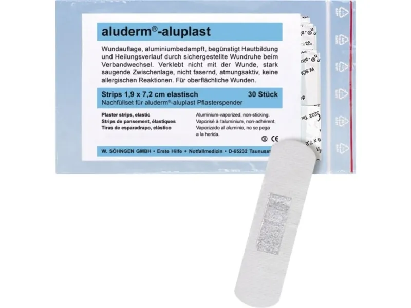 Söhngen etterfyllingssett aluderm®-aluplast sårbandasjer til plasterdispenser (1 sett)